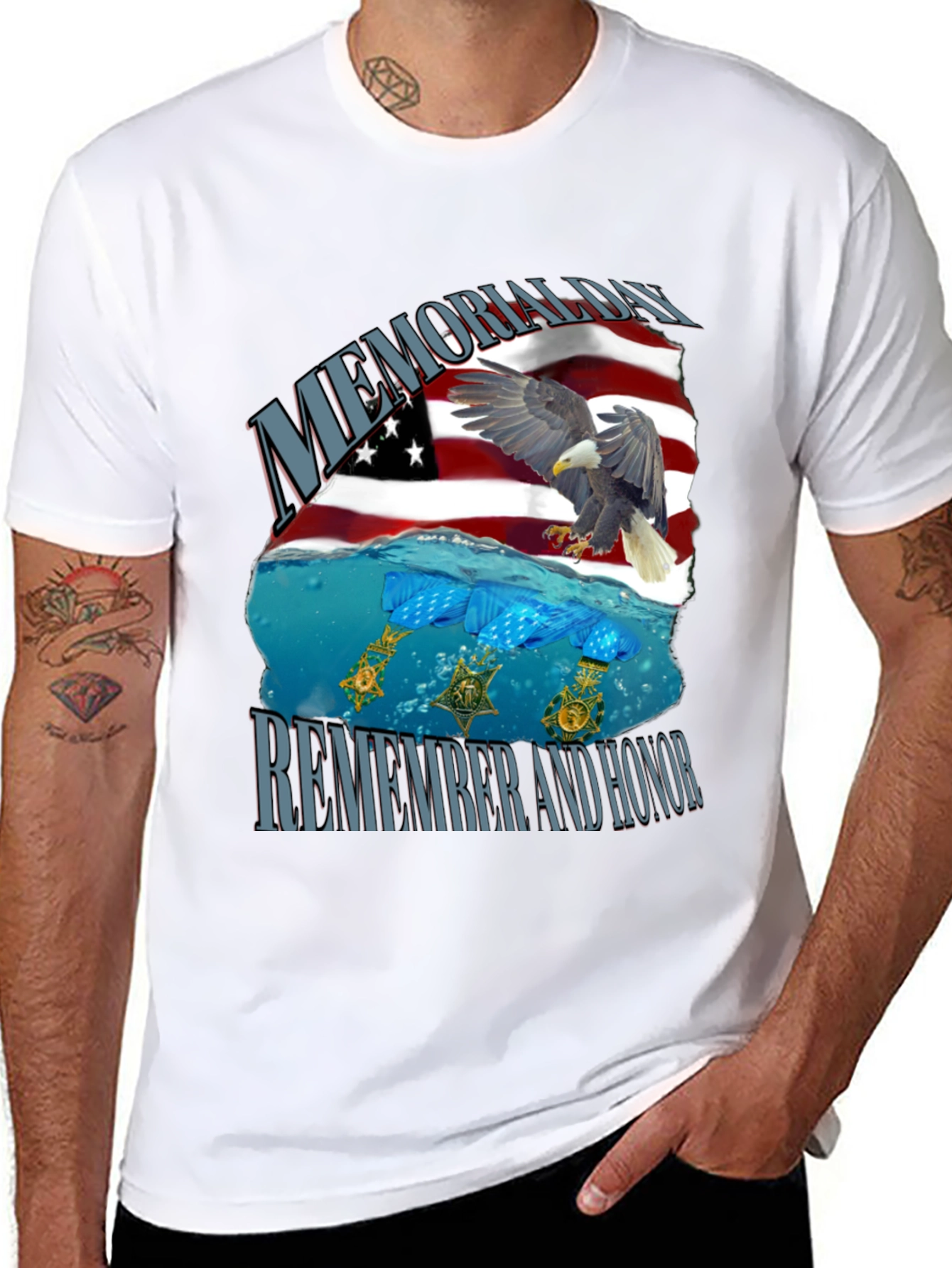 Memorial Day Remember and Honor T-Shirt