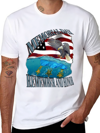 Memorial Day Remember and Honor T-Shirt