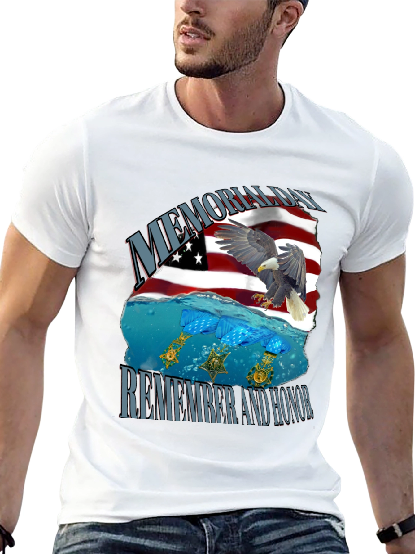 Memorial Day Remember and Honor T-Shirt