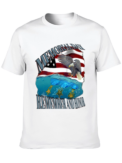 Memorial Day Remember and Honor T-Shirt