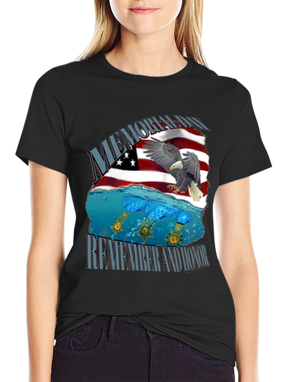 Memorial Day Remember and Honor T-Shirt