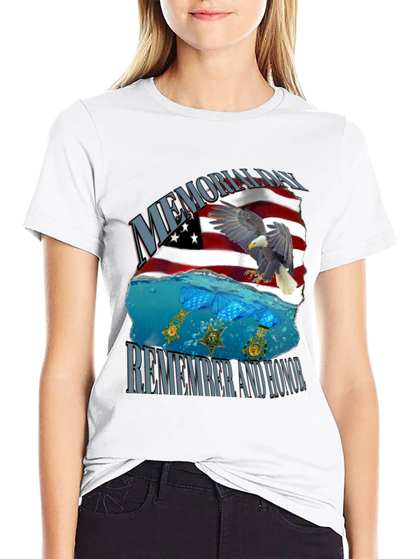 Memorial Day Remember and Honor T-Shirt