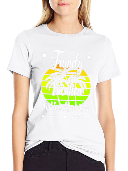 Family Vacation Graphic Tee - Making Memories