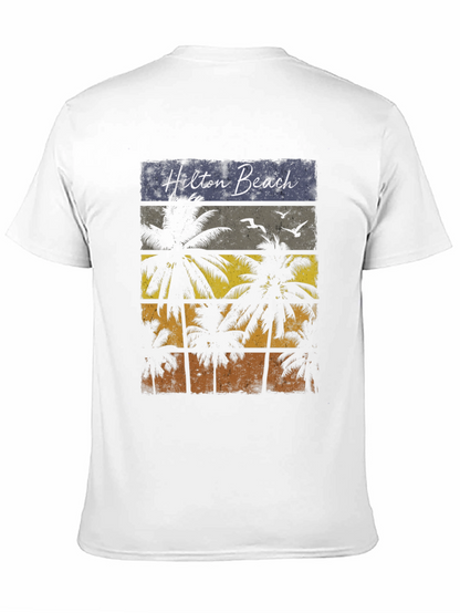 Hilton Beach Palm Tree T-Shirt