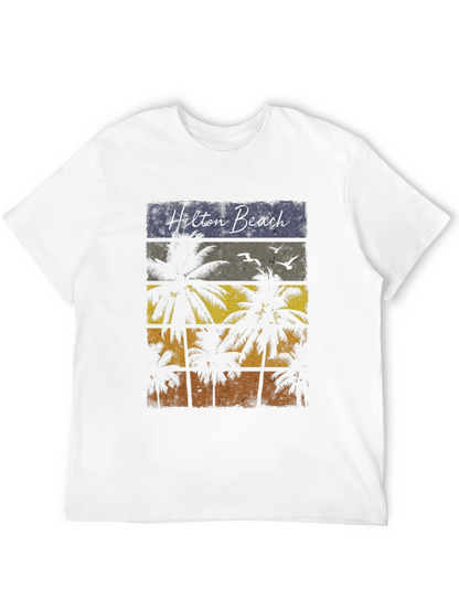 Hilton Beach Palm Tree T-Shirt
