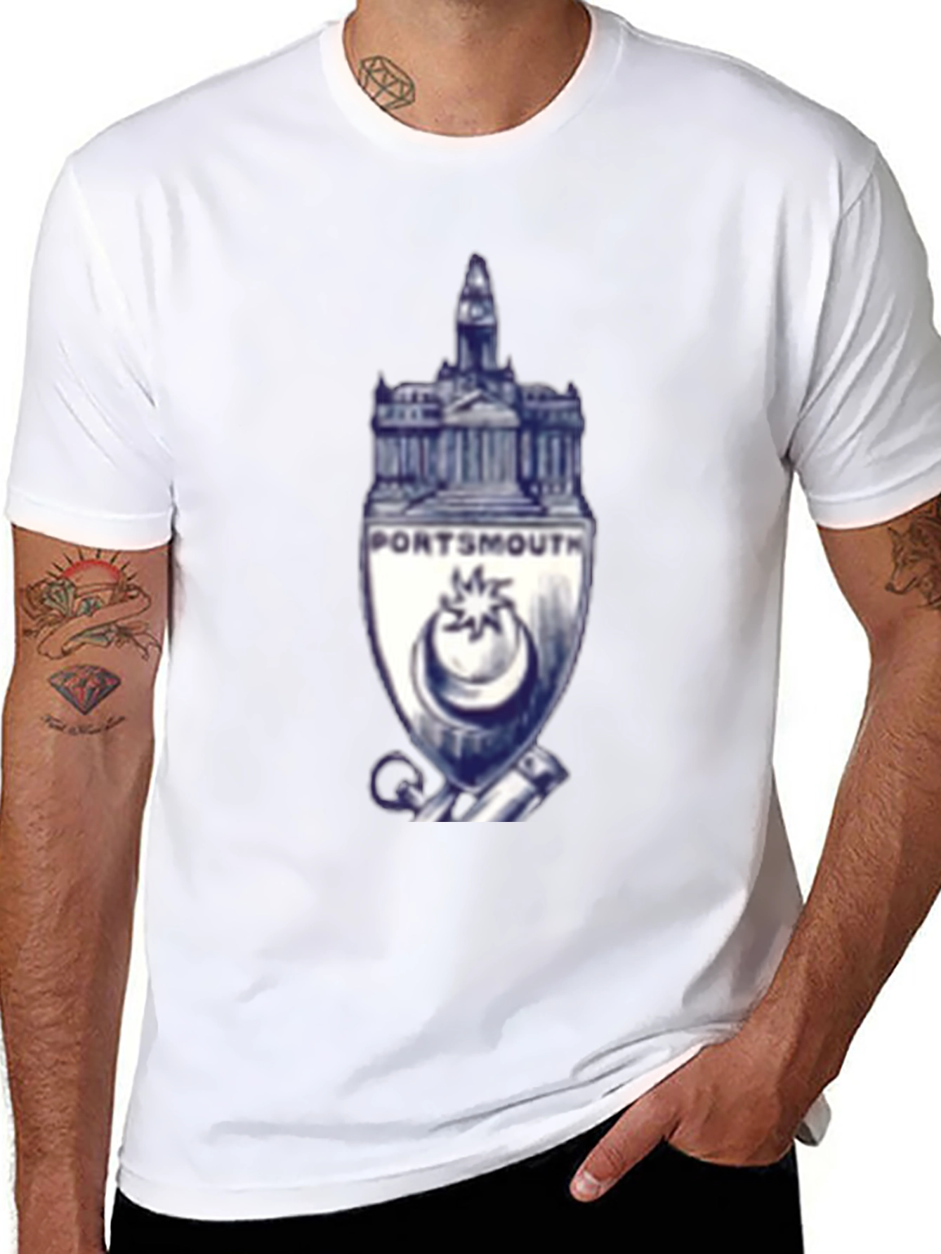Portsmouth Graphic Tee - Classic Design Stylish Fit