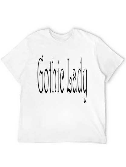 Gothic Lady Tee - Dark & Mysterious Style
