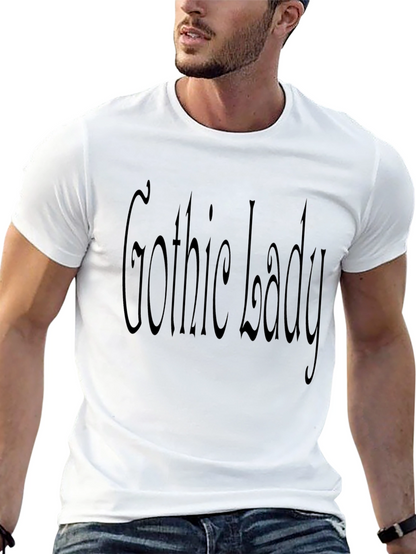 Gothic Lady Tee - Dark & Mysterious Style