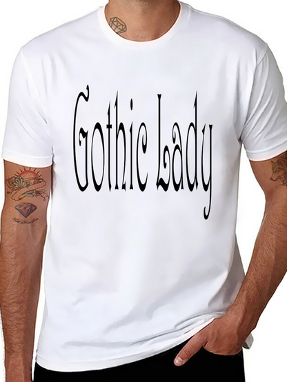 Gothic Lady Tee - Dark & Mysterious Style