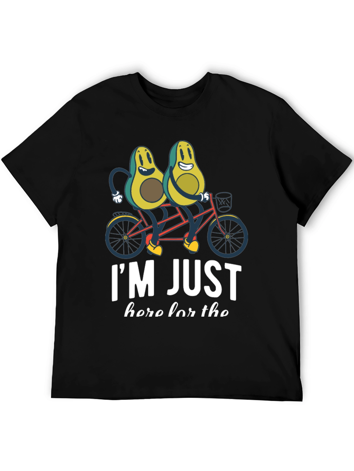 Avocado Tandem Bike Graphic Tee