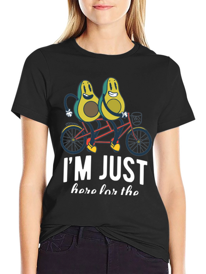 Avocado Tandem Bike Graphic Tee