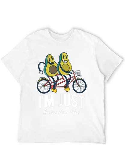 Avocado Tandem Bike Graphic Tee