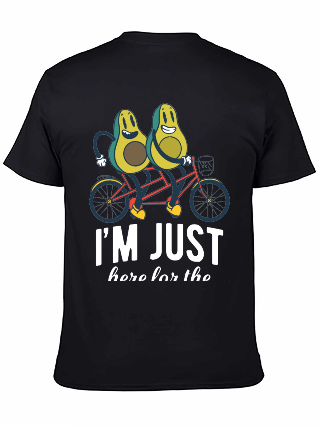 Avocado Tandem Bike Graphic Tee