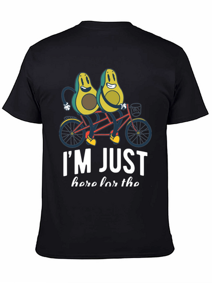 Avocado Tandem Bike Graphic Tee
