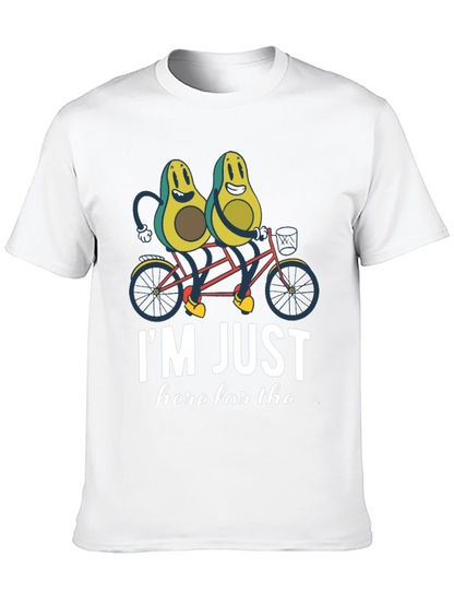 Avocado Tandem Bike Graphic Tee