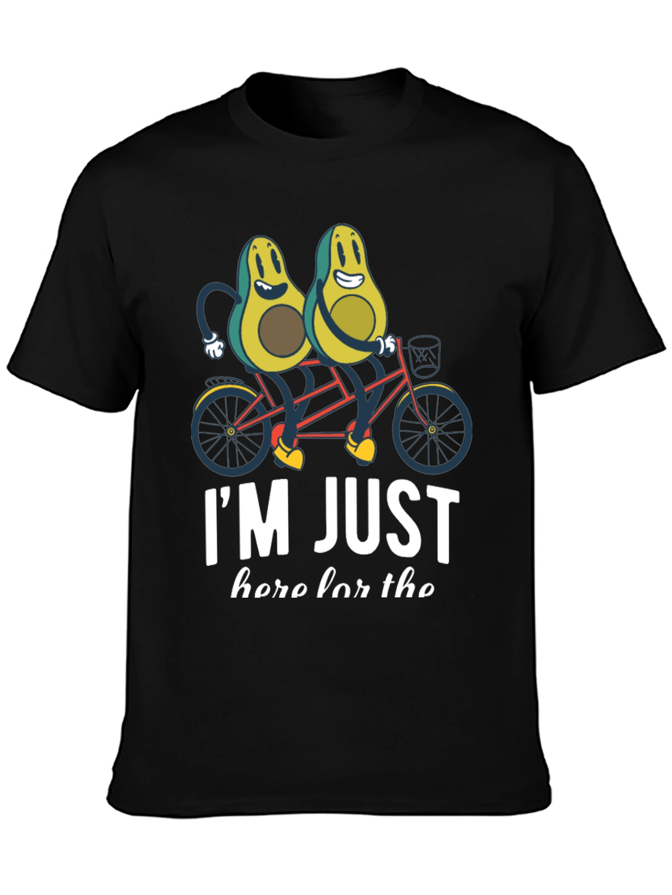 Avocado Tandem Bike Graphic Tee