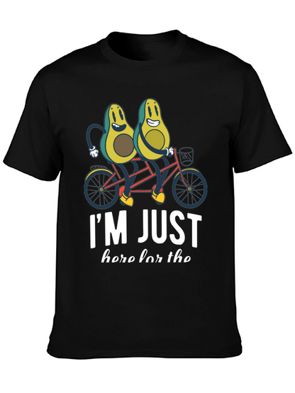 Avocado Tandem Bike Graphic Tee
