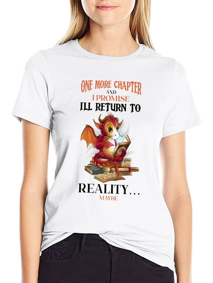 Dragon Reader T-Shirt - One More Chapter
