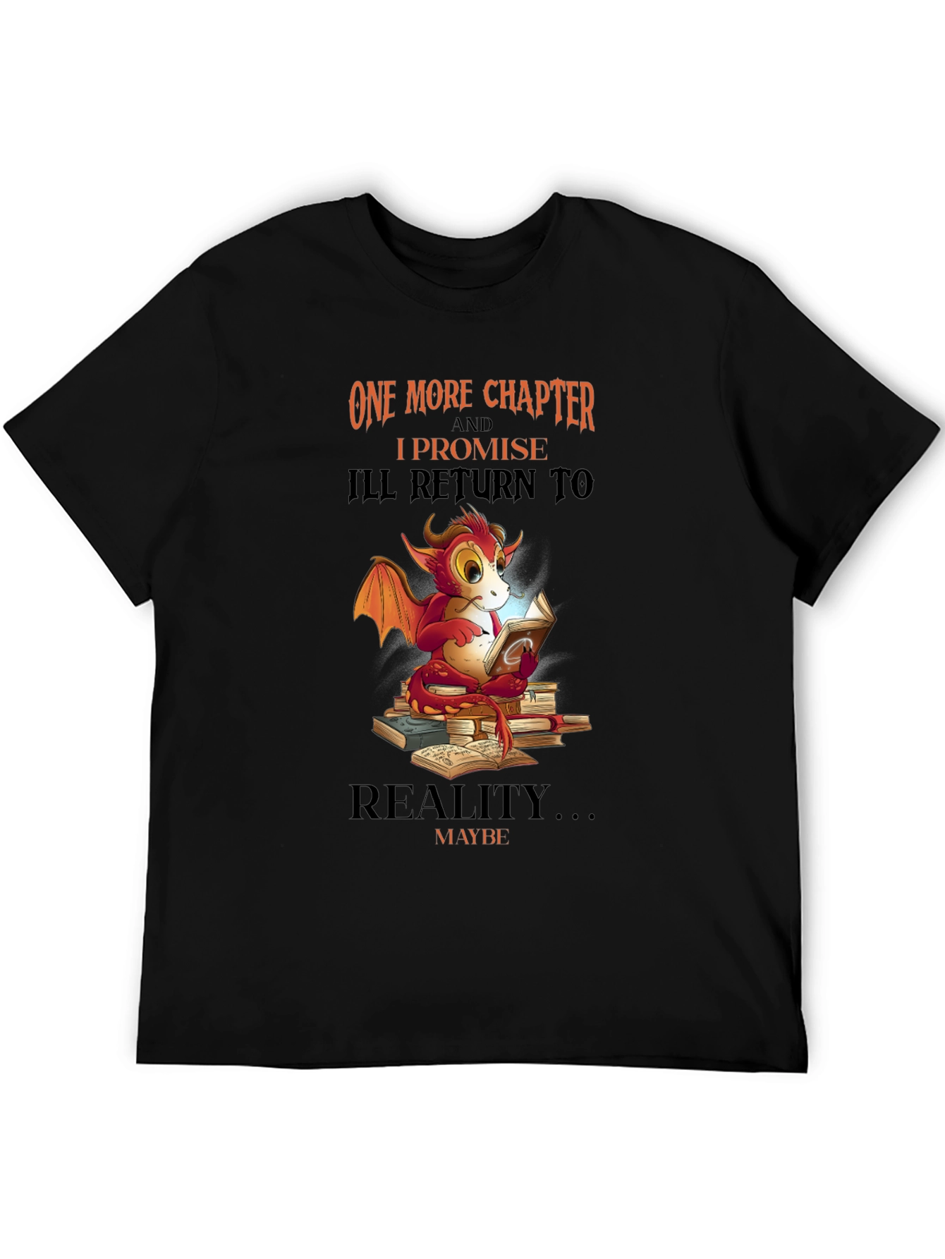 Dragon Reader T-Shirt - One More Chapter