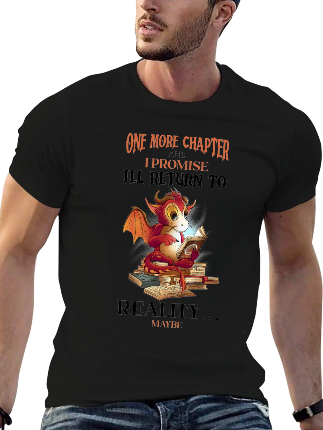 Dragon Reader T-Shirt - One More Chapter