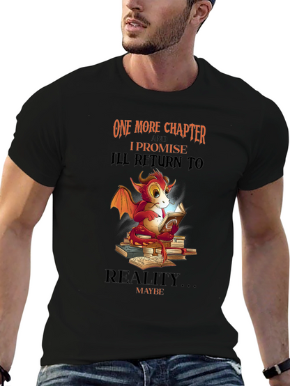 Dragon Reader T-Shirt - One More Chapter