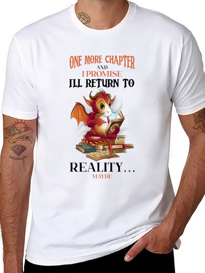 Dragon Reader T-Shirt - One More Chapter