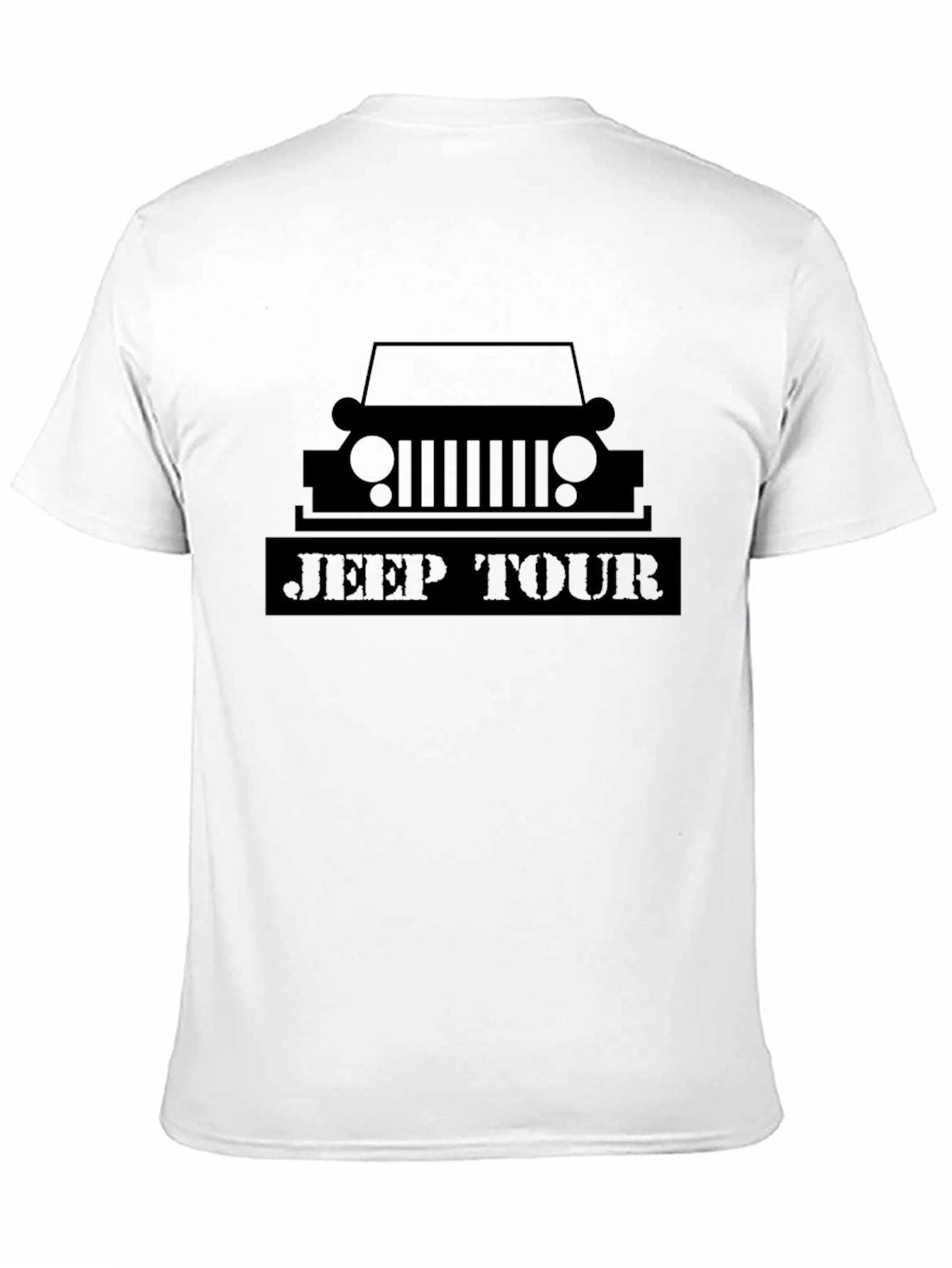 Jeep Tour Black Graphic Tee for Adventure Seekers