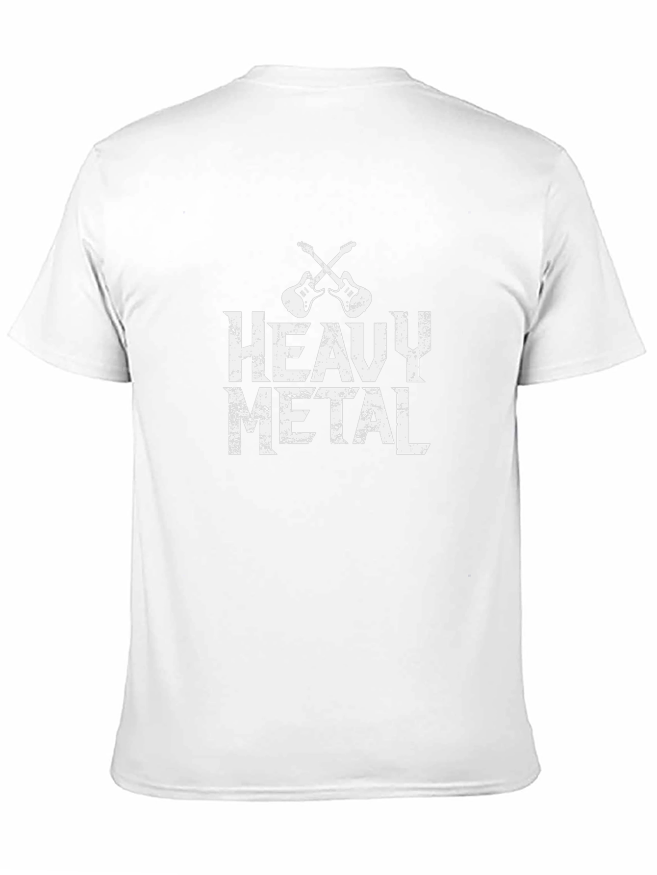 Heavy Metal Guitar T-Shirt Rock Music Tee