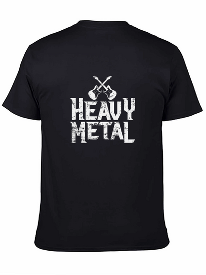 Heavy Metal Guitar T-Shirt Rock Music Tee