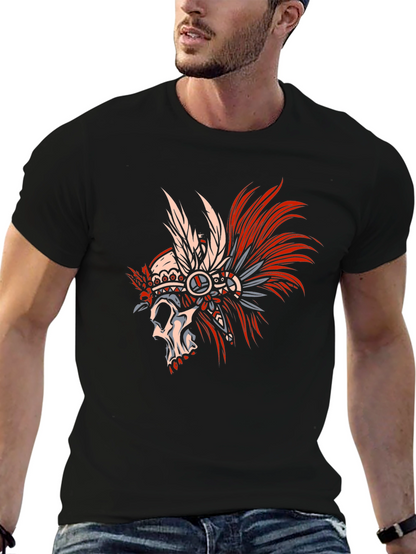 Skull Chief T-Shirt - Unique Graphic Tee