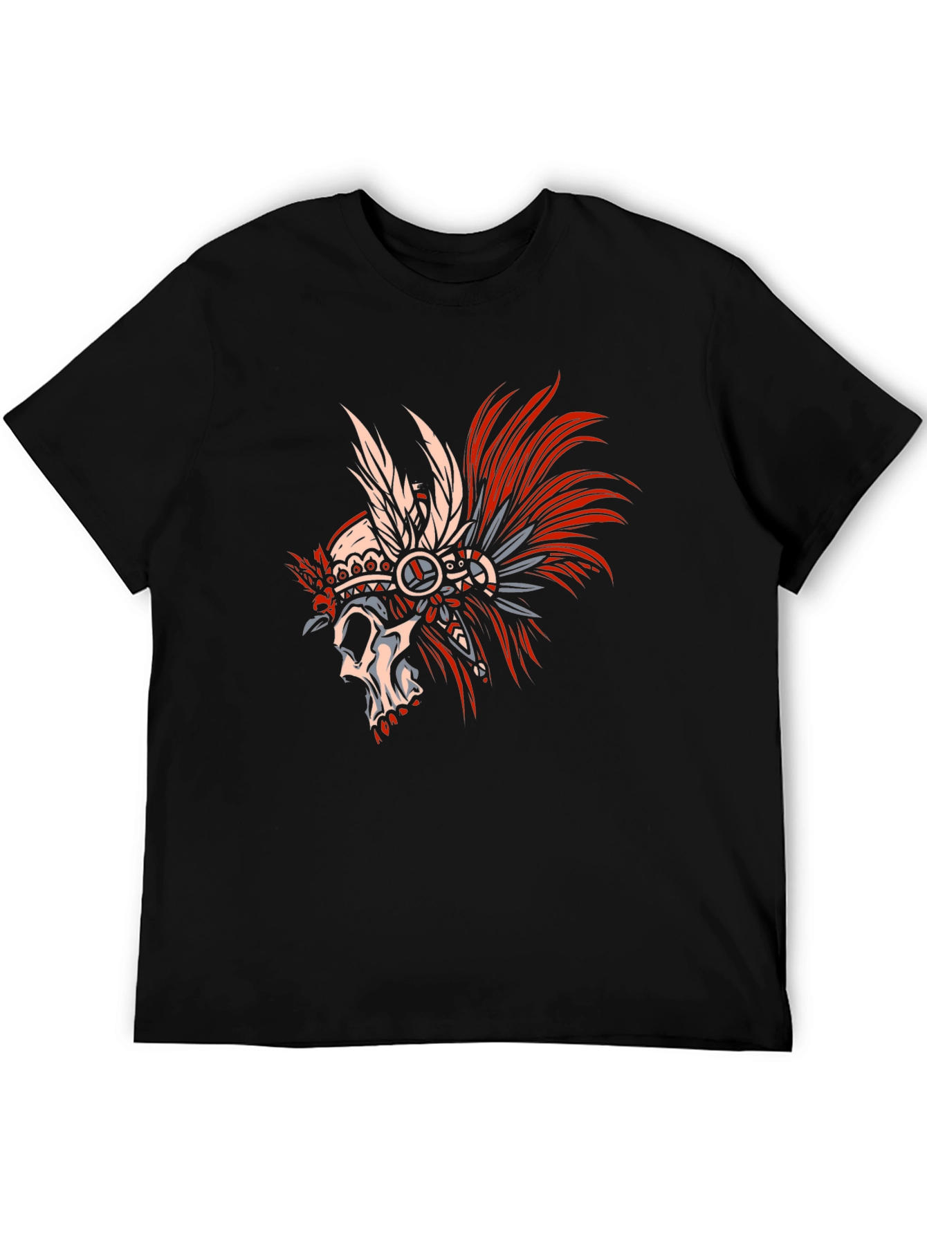 Skull Chief T-Shirt - Unique Graphic Tee
