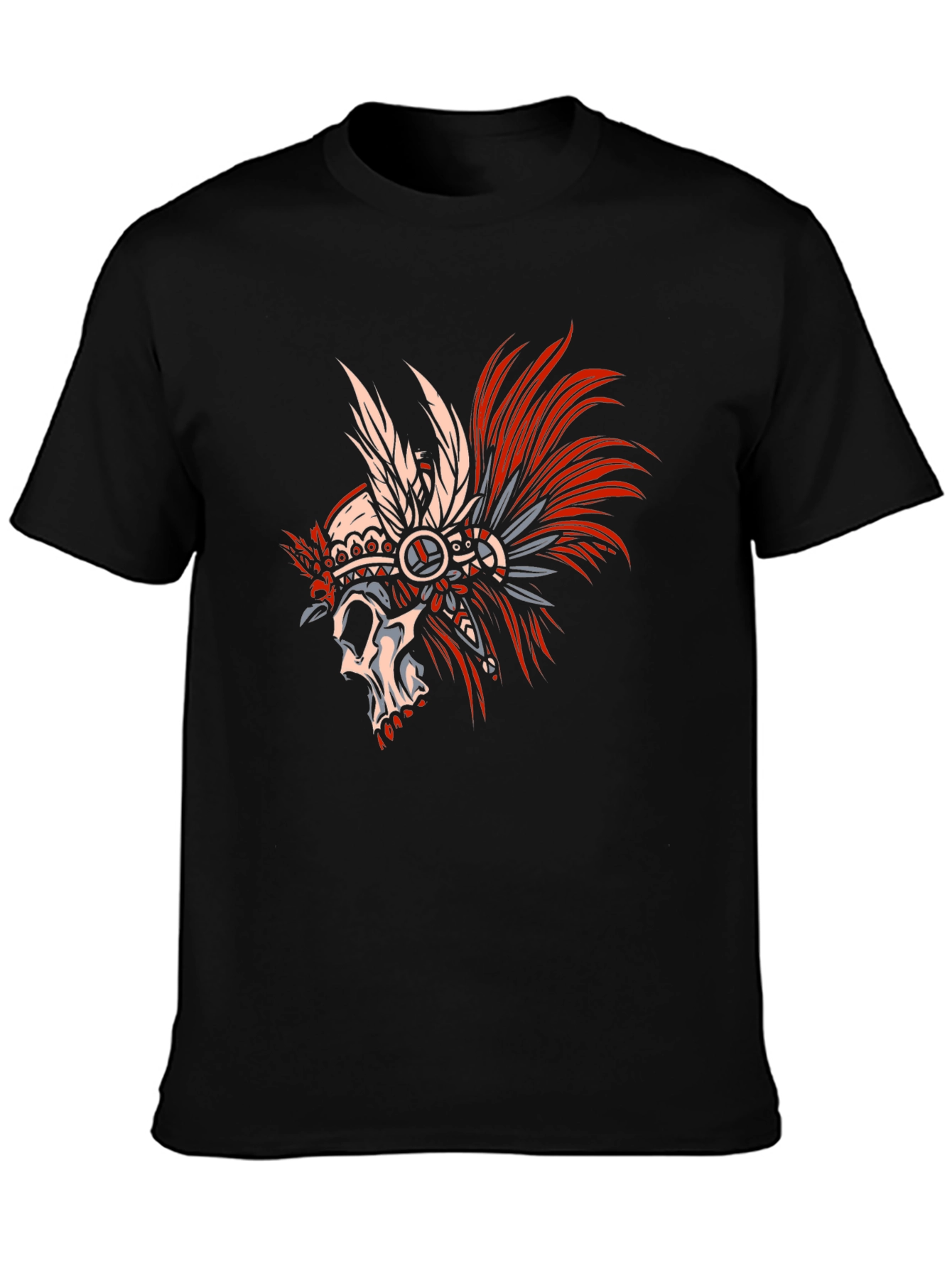 Skull Chief T-Shirt - Unique Graphic Tee