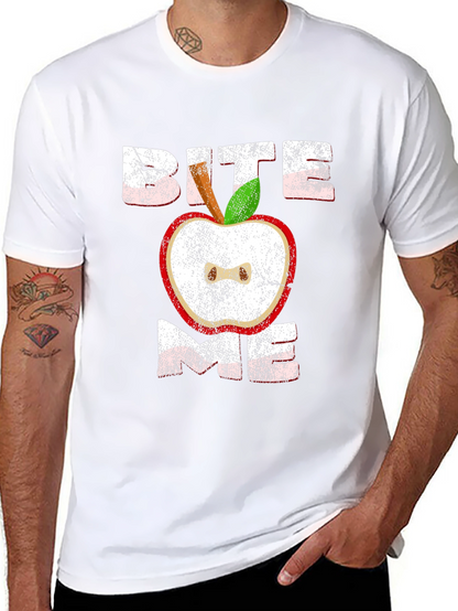 Bite Me Apple Graphic Tee