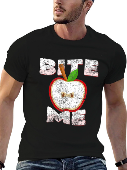 Bite Me Apple Graphic Tee