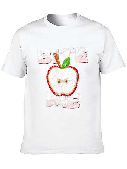 Bite Me Apple Graphic Tee