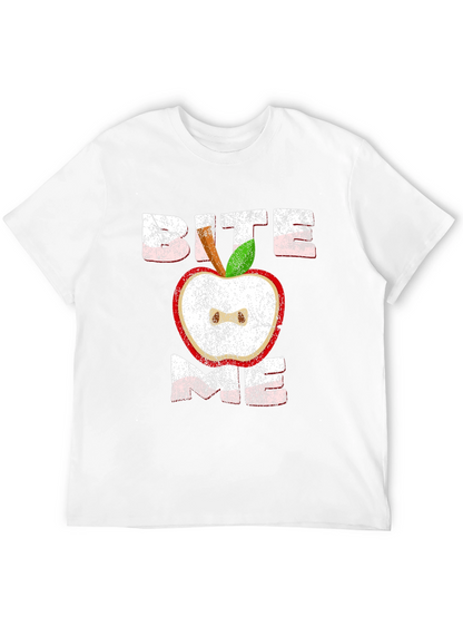 Bite Me Apple Graphic Tee