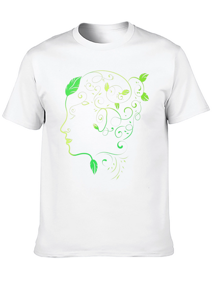 Natures Embrace Black Graphic Tee