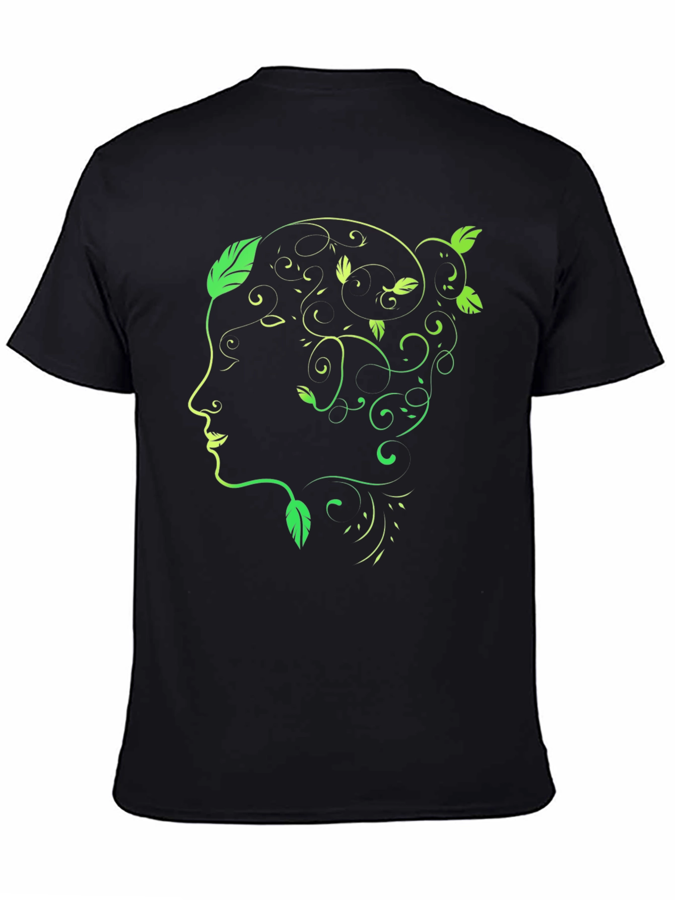 Natures Embrace Black Graphic Tee