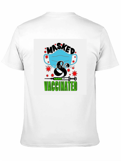 Masked & Vaccinated Graphic Tee