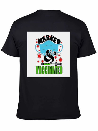 Masked & Vaccinated Graphic Tee