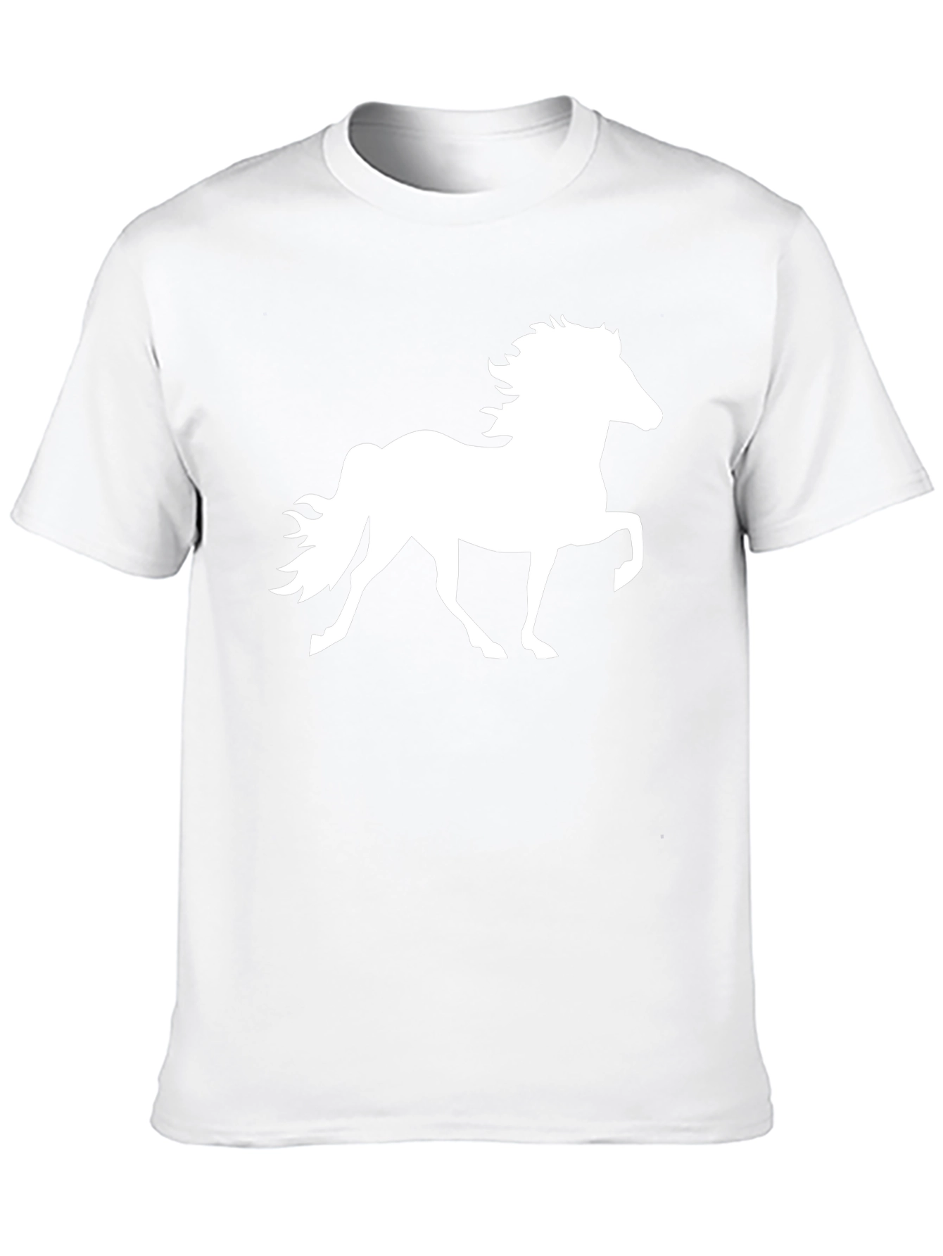 Black Horse Silhouette T-Shirt