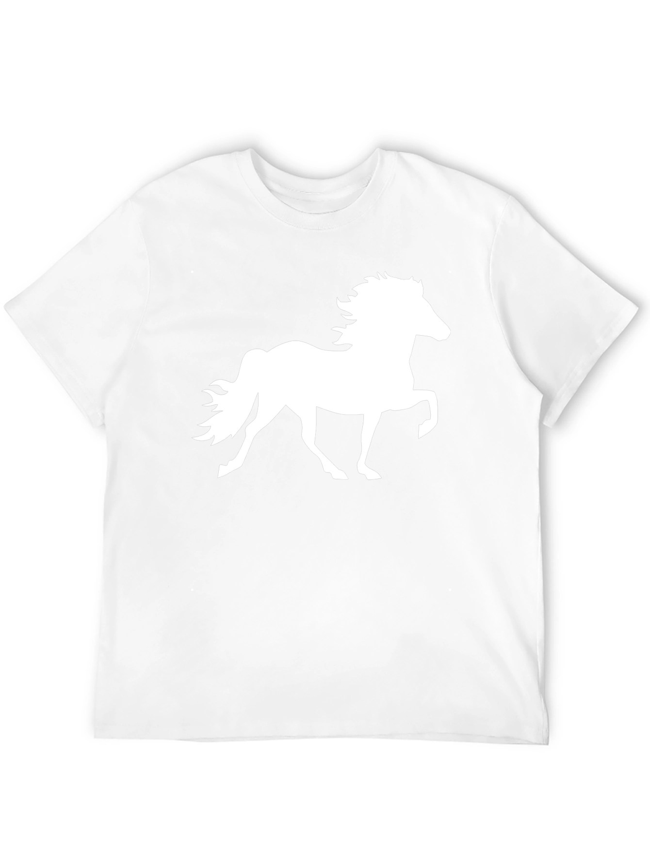 Black Horse Silhouette T-Shirt