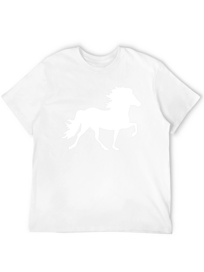 Black Horse Silhouette T-Shirt