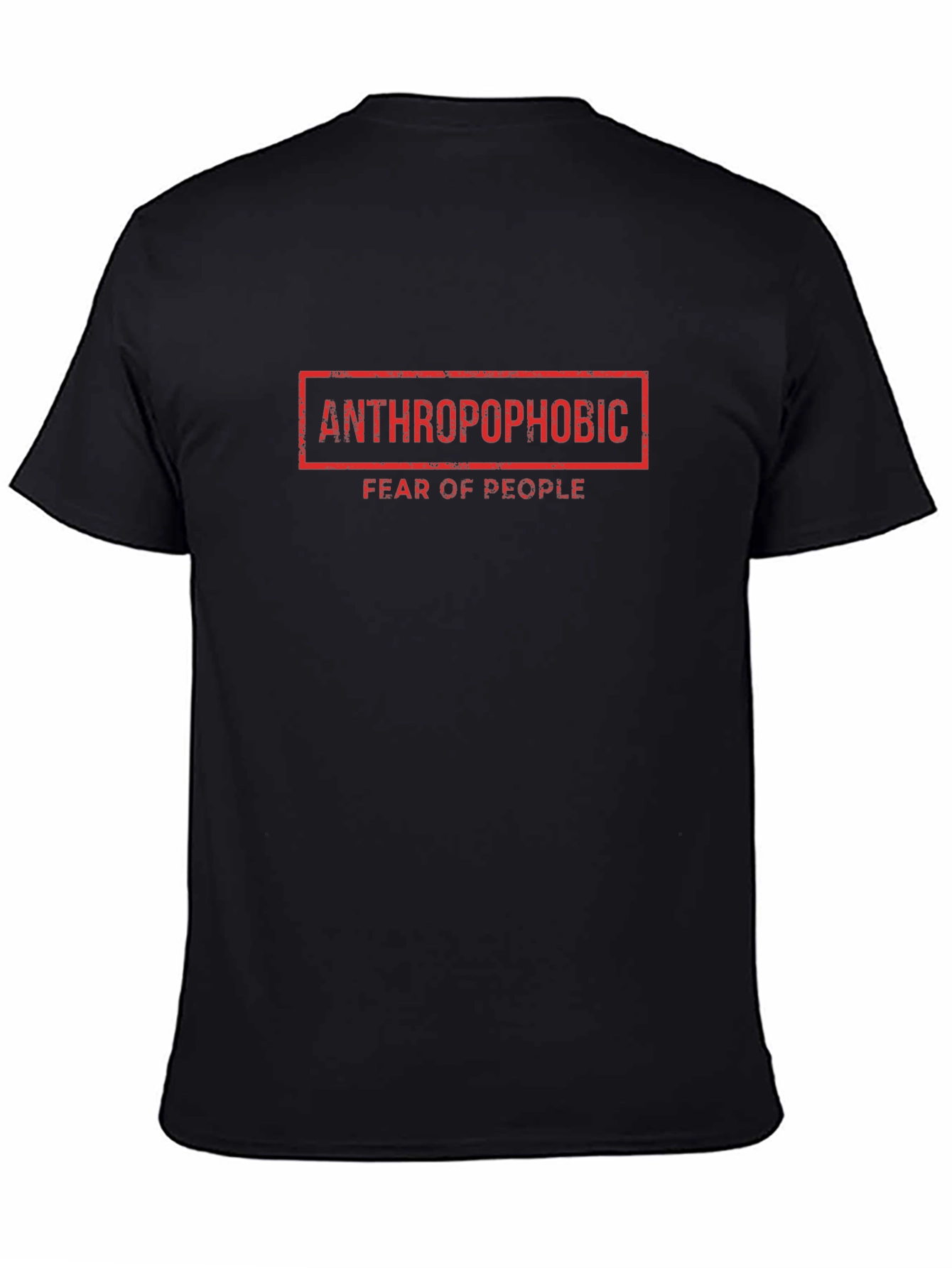 Anthropophobic T-Shirt: Fear of People Tee