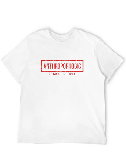 Anthropophobic T-Shirt: Fear of People Tee
