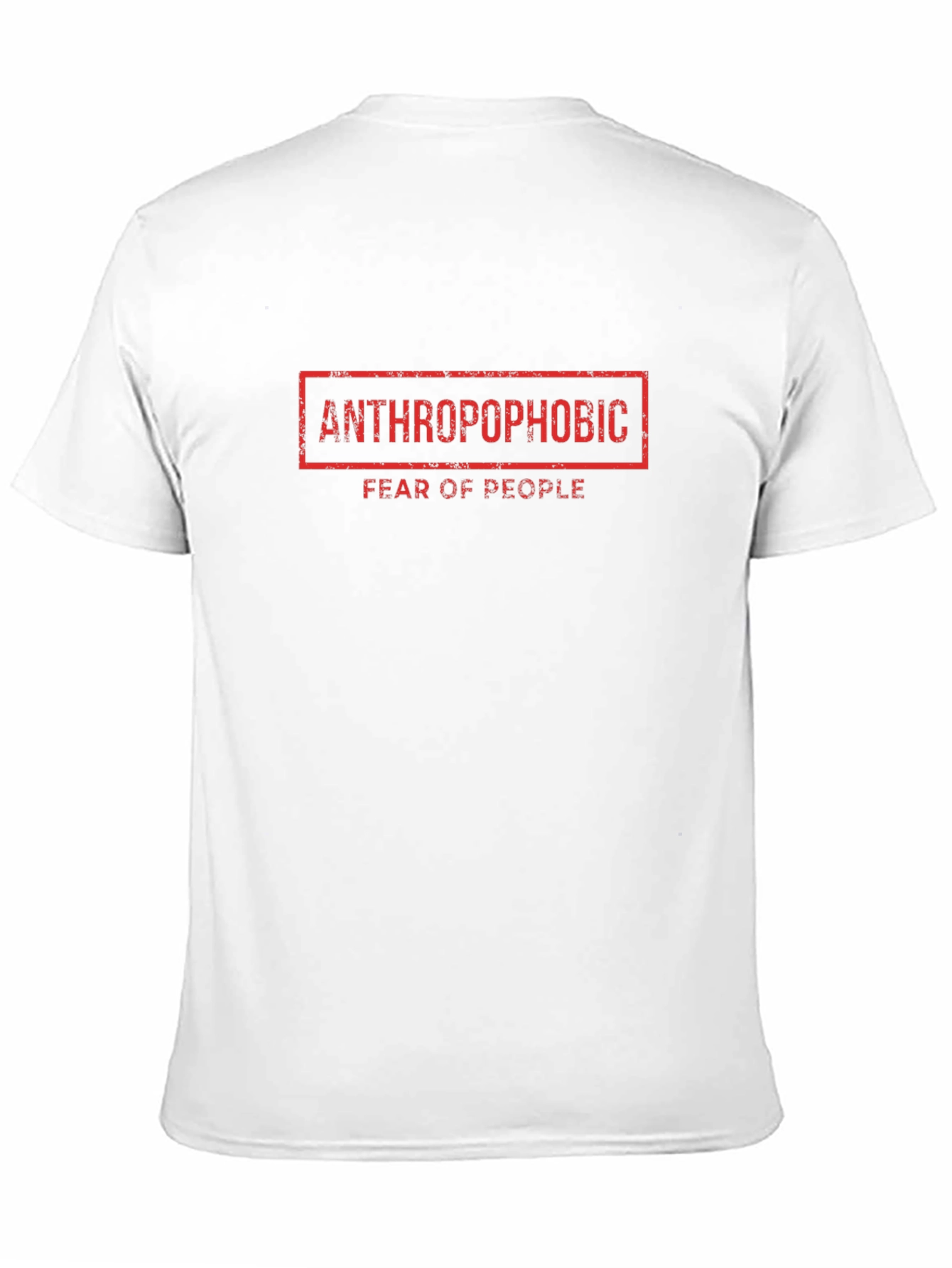 Anthropophobic T-Shirt: Fear of People Tee