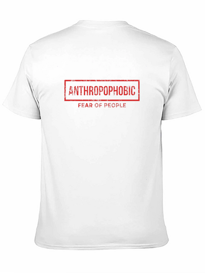 Anthropophobic T-Shirt: Fear of People Tee