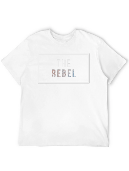 The Rebel Graphic Print Black T-Shirt