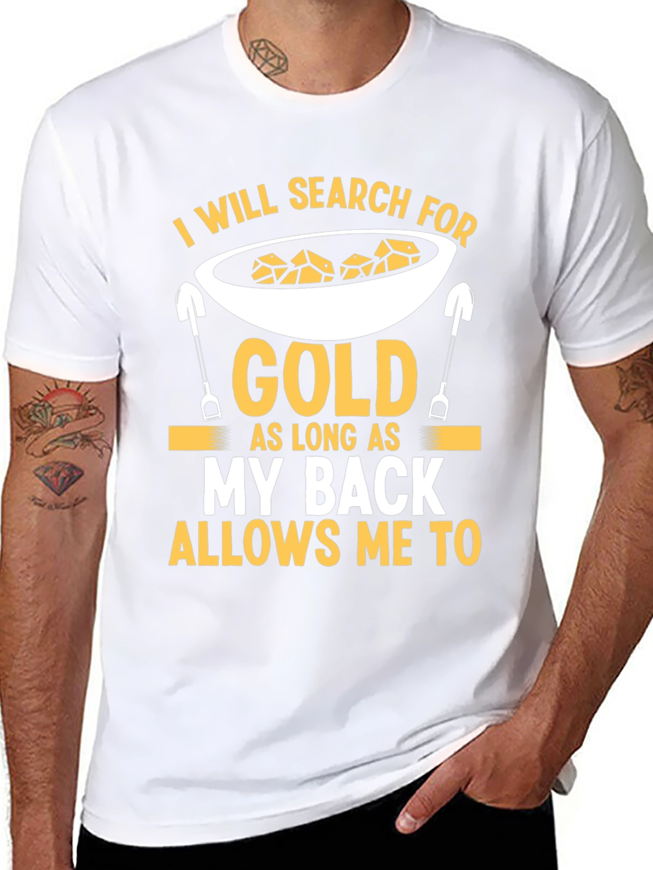 Gold Prospector Humor T-Shirt