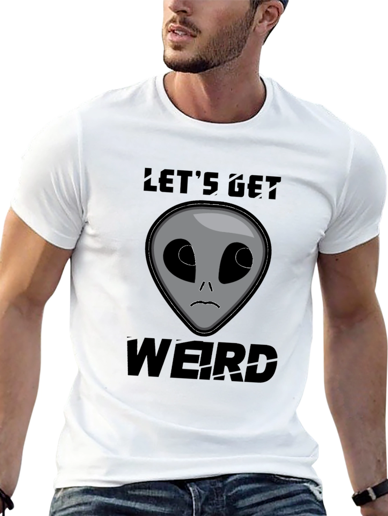 Lets Get Weird Alien T-Shirt